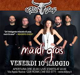 Mardi gras al kill joy di roma
